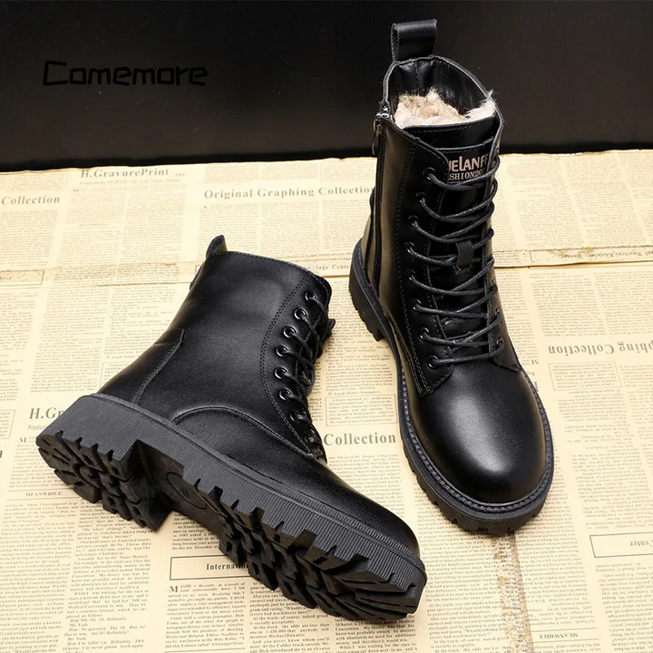 Lena™ | Warm Leather Winter Boots