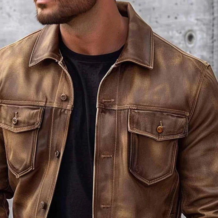 Dan Anthony™ | Old School Leather Jacket