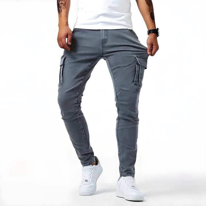 Jeans Pelli – Stretch Denim Cargo Pants