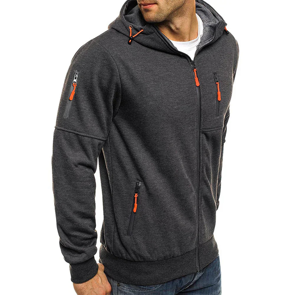 Terzo - Relaxed Zip-Up Hoodie