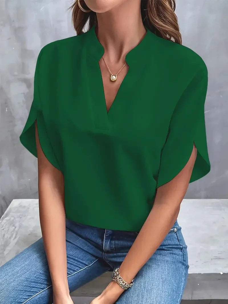 VOGUE™ | Classic V-Neck Top