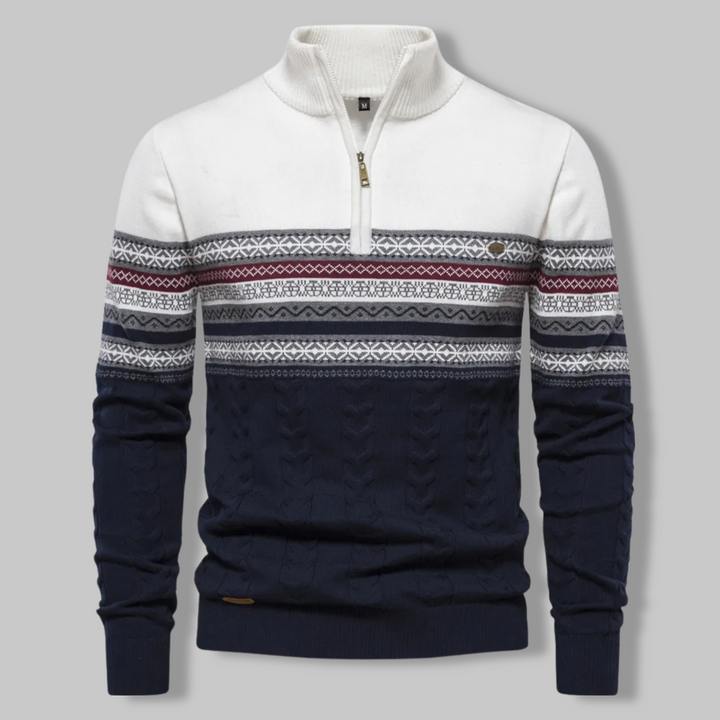 Alpina Quarter Zip Sweater