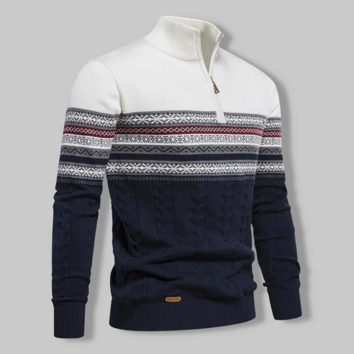 Alpina Quarter Zip Sweater