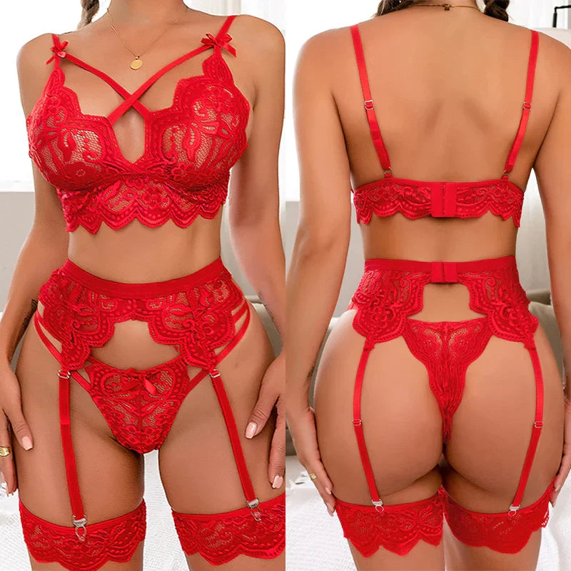 Yara™ 1+1 FREE | 3-Piece French Lingerie Set