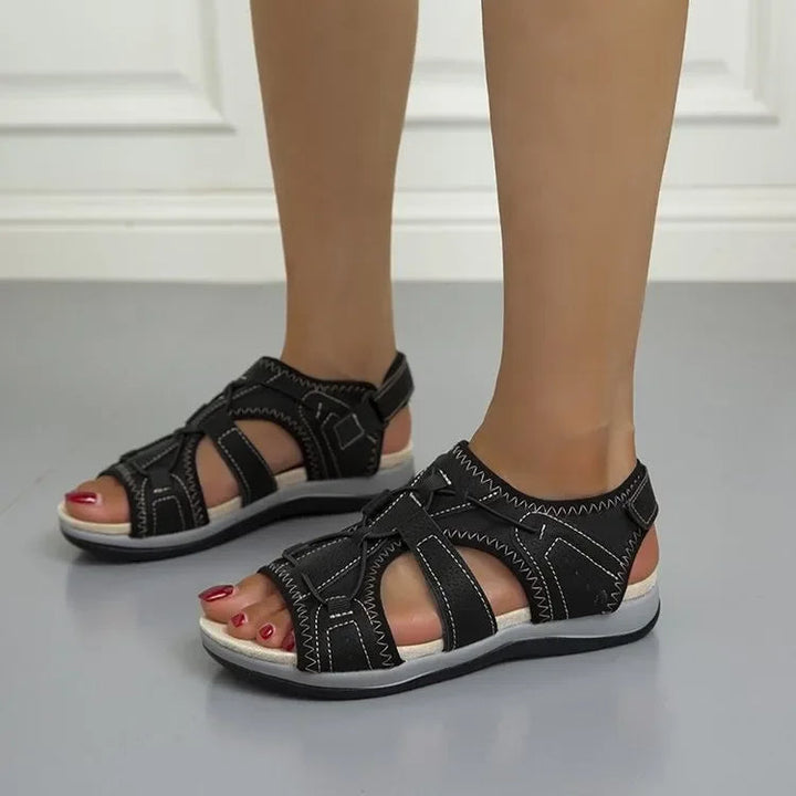 Daphne™ - Stylish, adjustable summer sandals with arch support